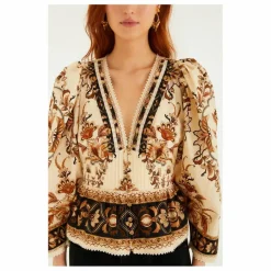 Best Blouse Majestic Garden | Femme Blouses, Chemises