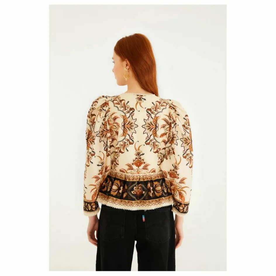 Best Blouse Majestic Garden | Femme Blouses, Chemises