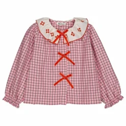 Hello Simone Blouse Myrtille Carreaux || Blouses, T-Shirts
