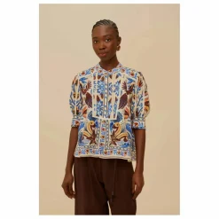 Farm Rio Blouse Nature Land ||Femme Blouses, Chemises