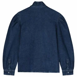 Best Tangerine Blouse Nœud | Denim