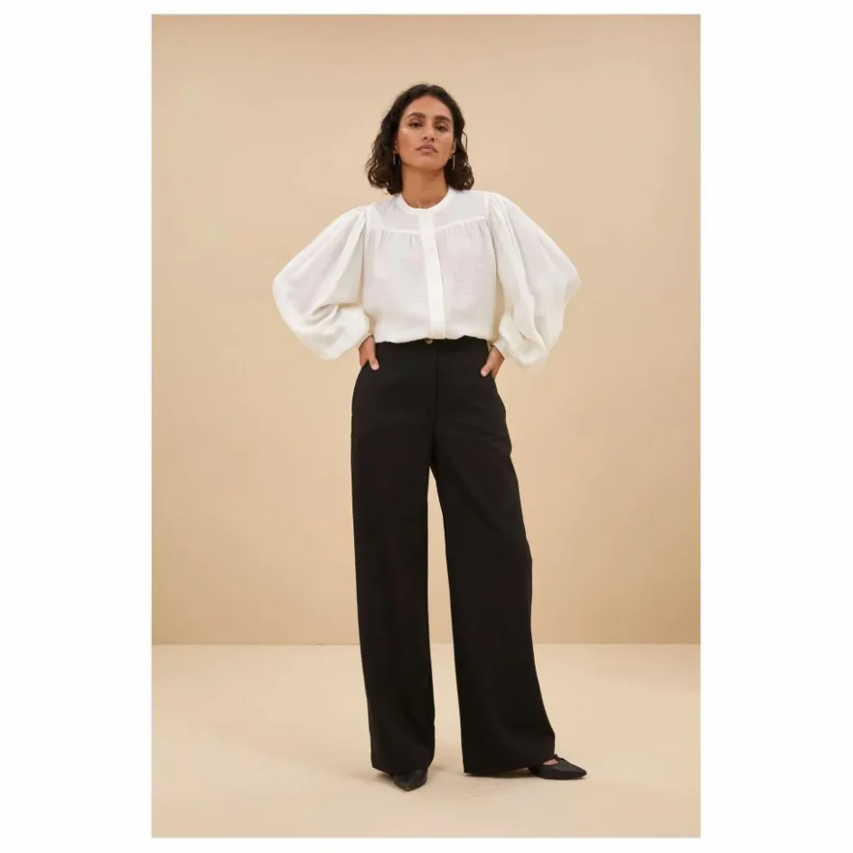 Discount By Bar Blouse Olan | Blanc