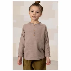 Studio Bohème Blouse Olympe Gaze de Coton Bio | Mauve