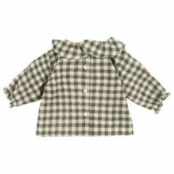 Babe & Tess Blouse Petite Vichy || Blouses, T-Shirts