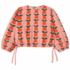 Best Tinycottons Blouse Pommes Velours Côtelé | Rose