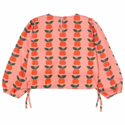 Best Tinycottons Blouse Pommes Velours Côtelé | Rose