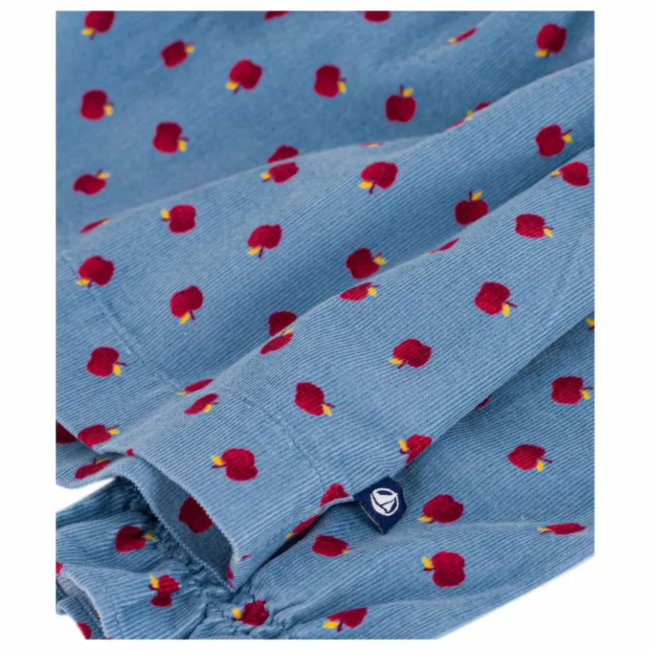 Enfant Petit Bateau Blouses, T-Shirts*Blouse Pommes Velours Côtelé |