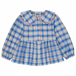 Enfant Hello Simone Blouses, T-Shirts*Blouse Prune Carreaux |