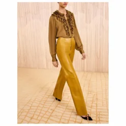 Ulla Johnson Blouse Rouen Soie | Bronze