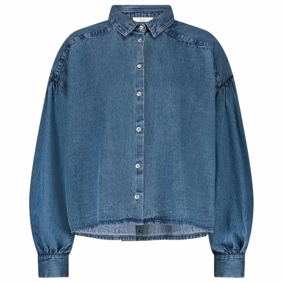 New By Bar Blouse Sarah | Denim