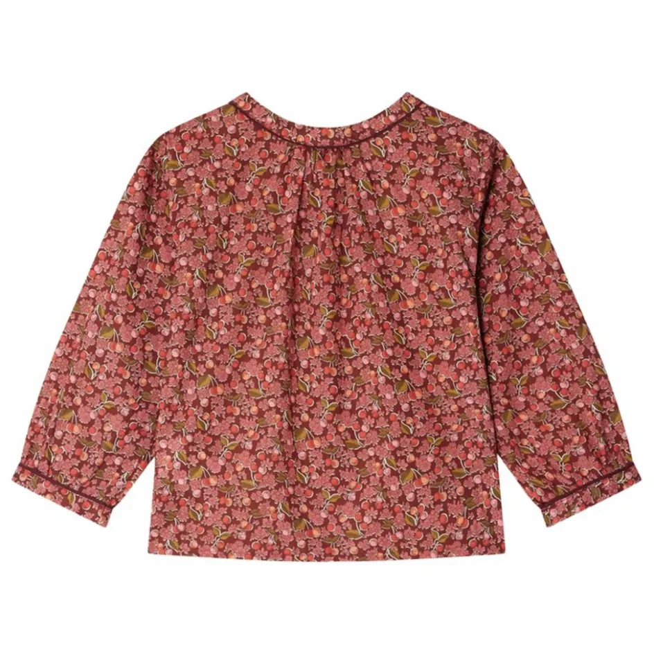 Enfant Bonpoint Blouses, T-Shirts|Blouses, T-Shirts*Blouse Saxo Liberty Coton Bio |