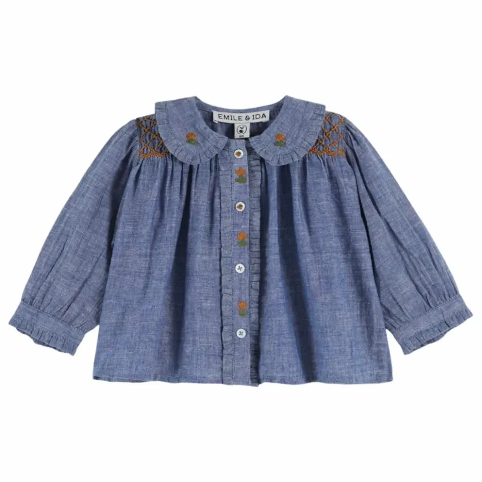 Blouse Smockée | Enfant Blouses, T-Shirts