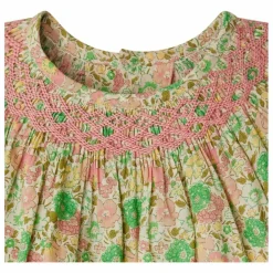 New Blouse Smockée Griotte Liberty Coton Bio | Blouses, T-Shirts