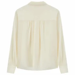 Sale Pomandère Blouse Soie | Ecru