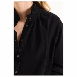 Online Sacrécoeur Blouse Soline Velours Côtelé | Noir