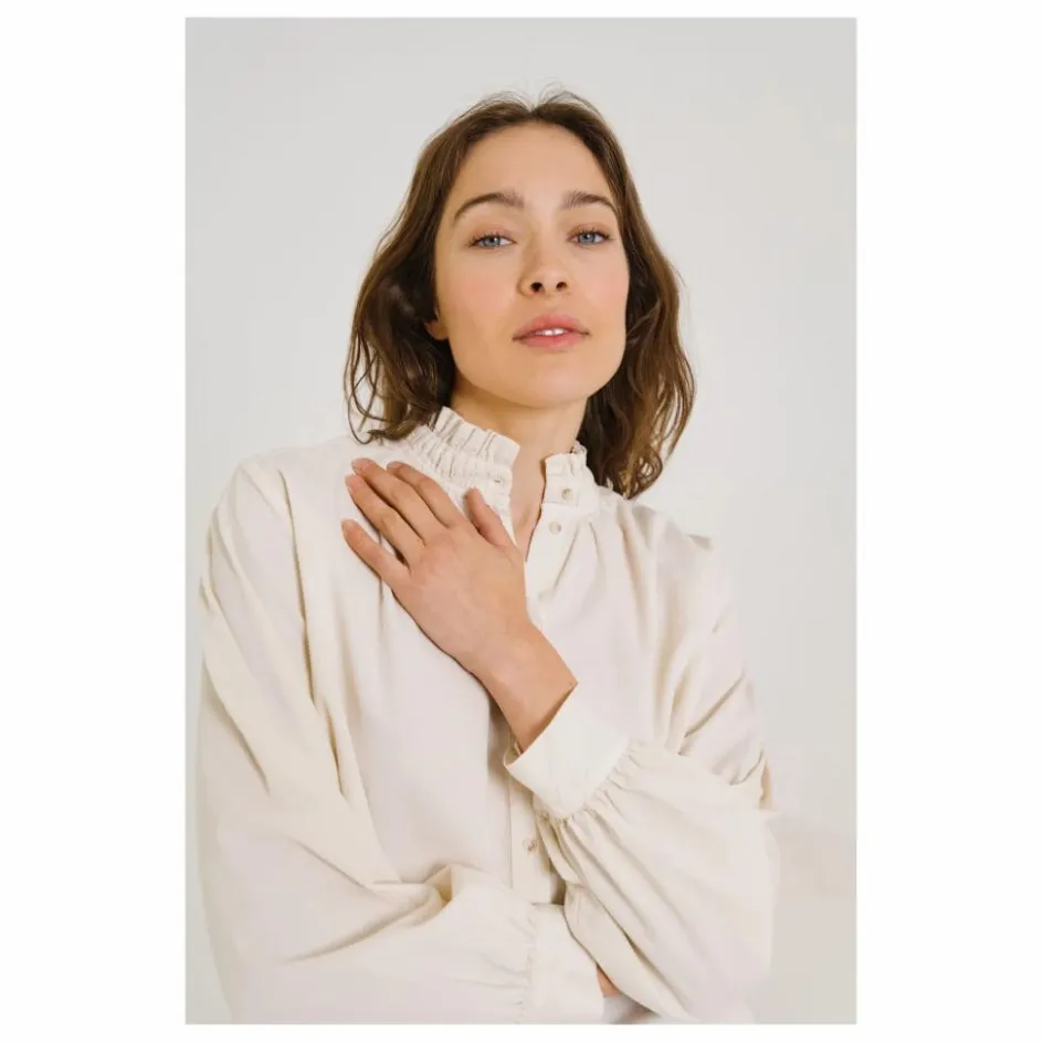 Sacrécoeur Blouse Soline Velours Milleraies ||Femme Blouses, Chemises