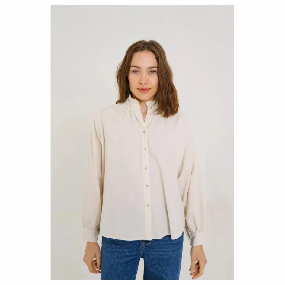 Sacrécoeur Blouse Soline Velours Milleraies ||Femme Blouses, Chemises