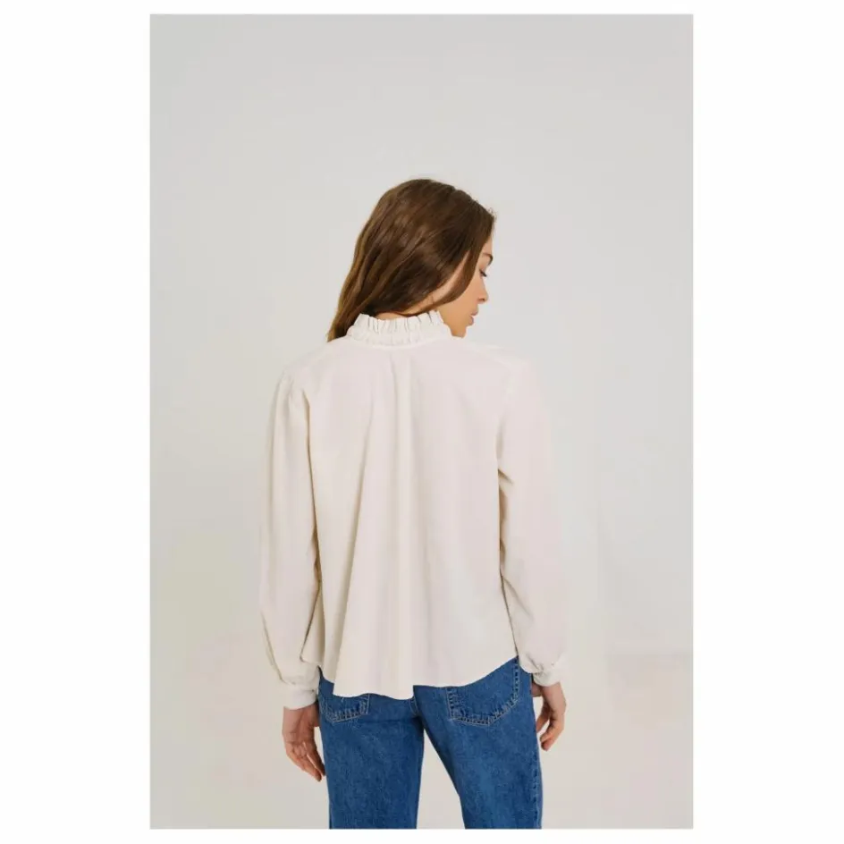 Sacrécoeur Blouse Soline Velours Milleraies ||Femme Blouses, Chemises