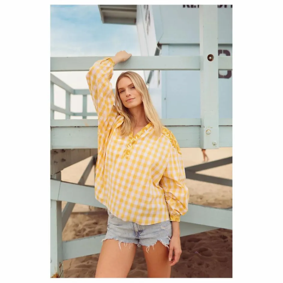 Best Paolina Blouse Timeless Emilie | Jaune