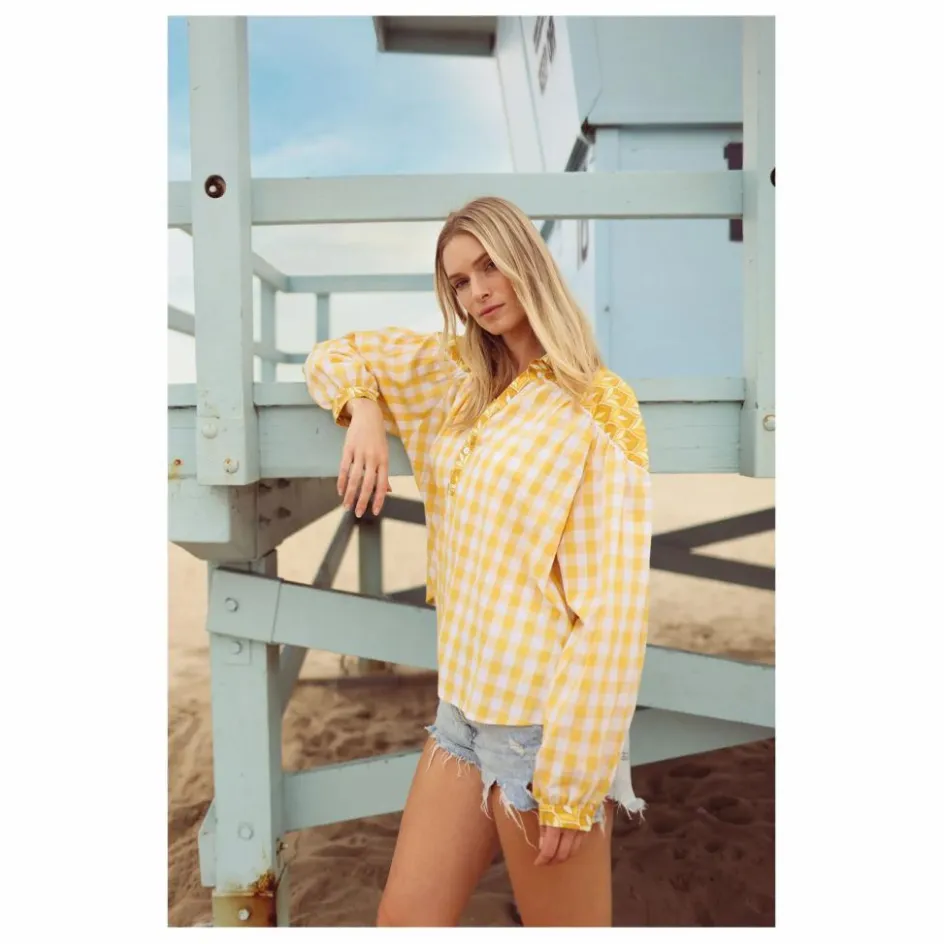 Best Paolina Blouse Timeless Emilie | Jaune