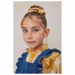 Online Tocoto Vintage Blouse Vichy | Jaune moutarde