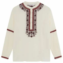 Maison Hotel Blouse Vineyard Bruna Crêpe de Coton ||Femme Blouses, Chemises