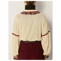 Maison Hotel Blouse Vineyard Bruna Crêpe de Coton ||Femme Blouses, Chemises