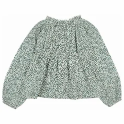 Online Búho Blouse Volants | Vert Cèdre