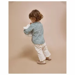 Búho Blouse Volants Bébé | Vert Cèdre