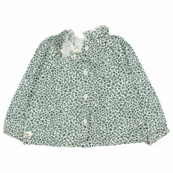 Búho Blouse Volants Bébé | Vert Cèdre