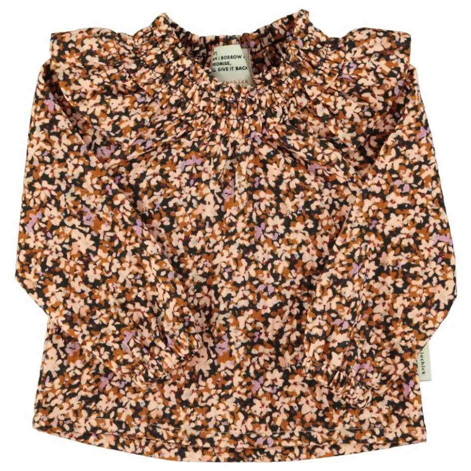 Best Blouse Volants Fleurie | Enfant Blouses, T-Shirts|Blouses, T-Shirts