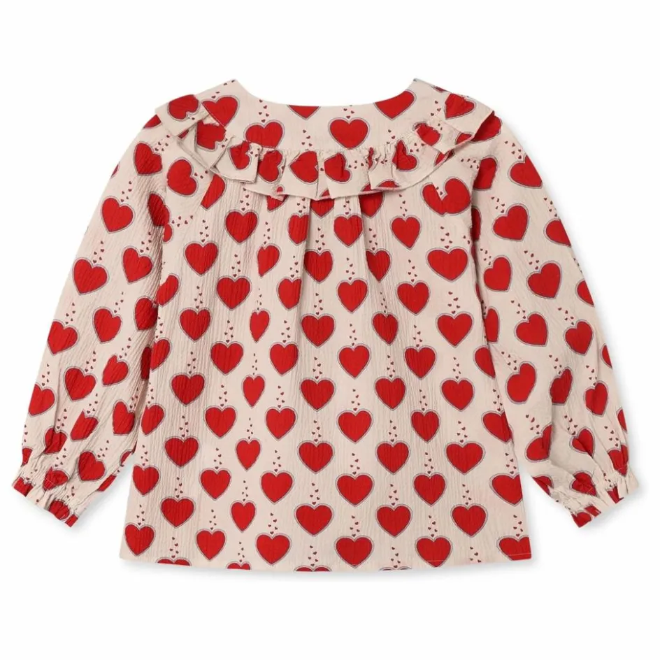 Clearance Fliink Blouse Winter Heart | Ecru