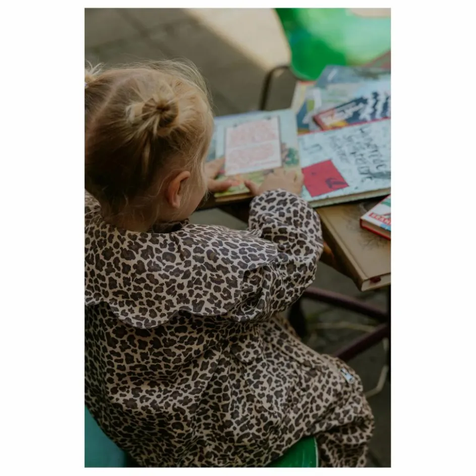 Fliink Blouson Léopard ||Enfant Manteaux, Blousons