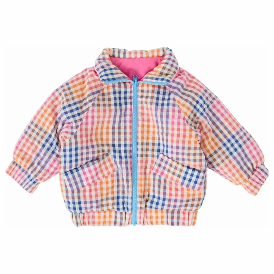 Goldie + Ace Blouson Réversible Rainbow Gingham ||Enfant Manteaux, Blousons, Pilotes|Manteaux, Blousons