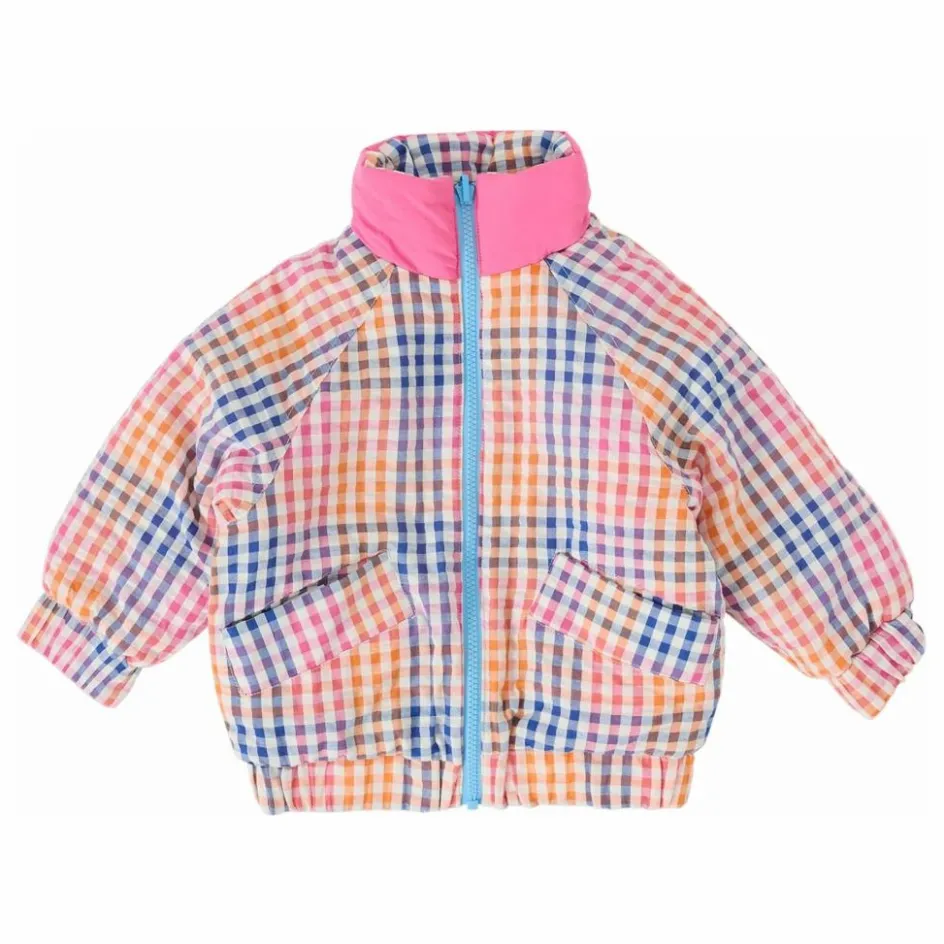 Goldie + Ace Blouson Réversible Rainbow Gingham ||Enfant Manteaux, Blousons, Pilotes|Manteaux, Blousons