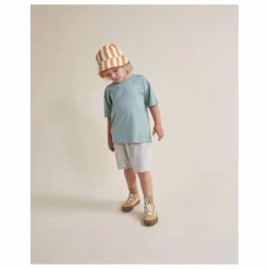 Clearance Búho Bob Rayures Coton Bio | Abricot