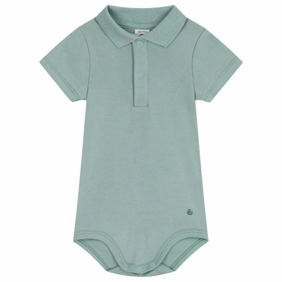 Outlet Petit Bateau Body Brileno Coton Bio | Sauge