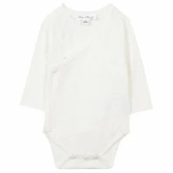 Tartine et Chocolat Premières Tenues|Pyjamas Et Bodies*Body Cache-Cœur Coton Bio Ajouré |