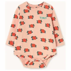 Tinycottons Body Camelias Coton Bio || Bodies, Combinaisons|Pyjamas Et Bodies