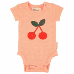 Hot Body Cerise Coton Bio | Pyjamas Et Bodies|Premières Tenues