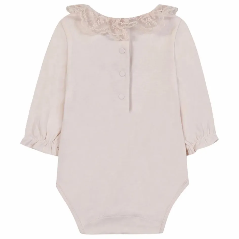 New Tartine et Chocolat Body Col Dentelle | Rose pâle