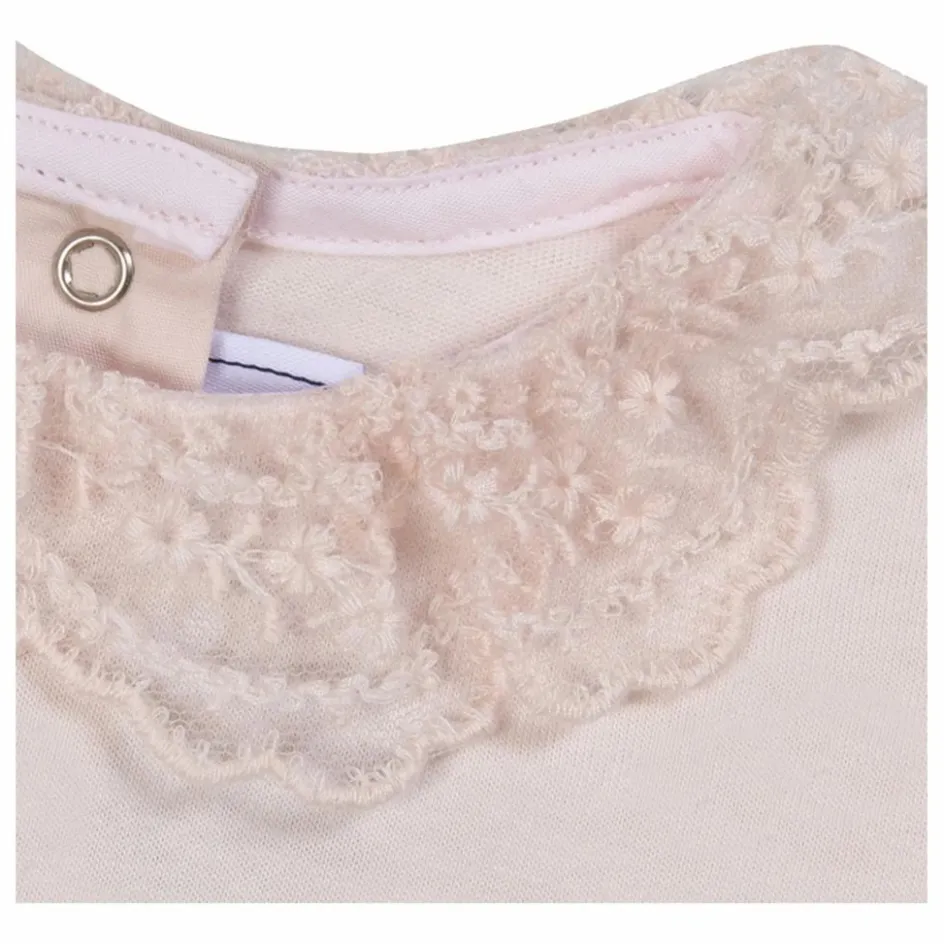 New Tartine et Chocolat Body Col Dentelle | Rose pâle