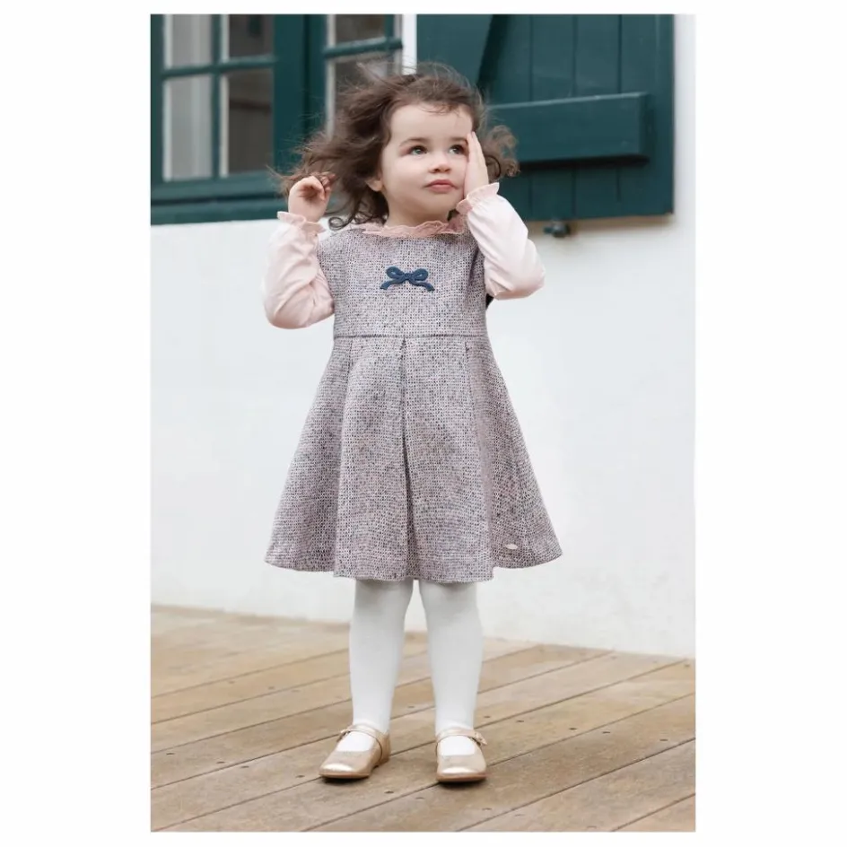 New Tartine et Chocolat Body Col Dentelle | Rose pâle