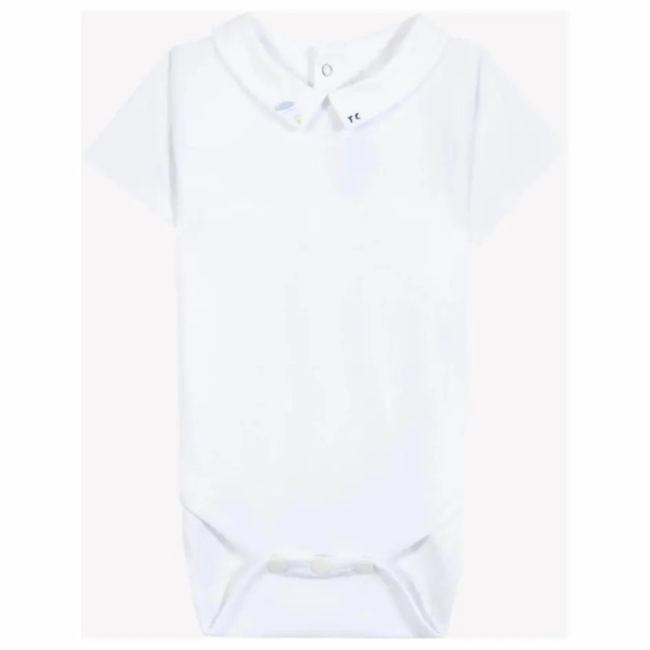 Outlet Tartine et Chocolat Body Col Polo | Blanc