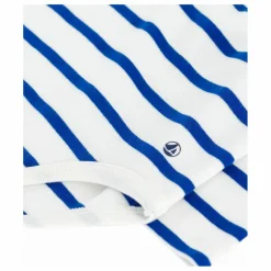 Petit Bateau Bodies, Combinaisons|Pyjamas Et Bodies*Body Col Polo Rayé Coton Bio |