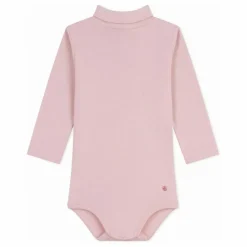 Online Body Col Roulé Uni Coton Bio | Pyjamas Et Bodies|Premières Tenues