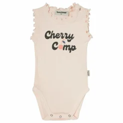 Discount Tocoto Vintage Body Côtelé Cerise | Rose pâle