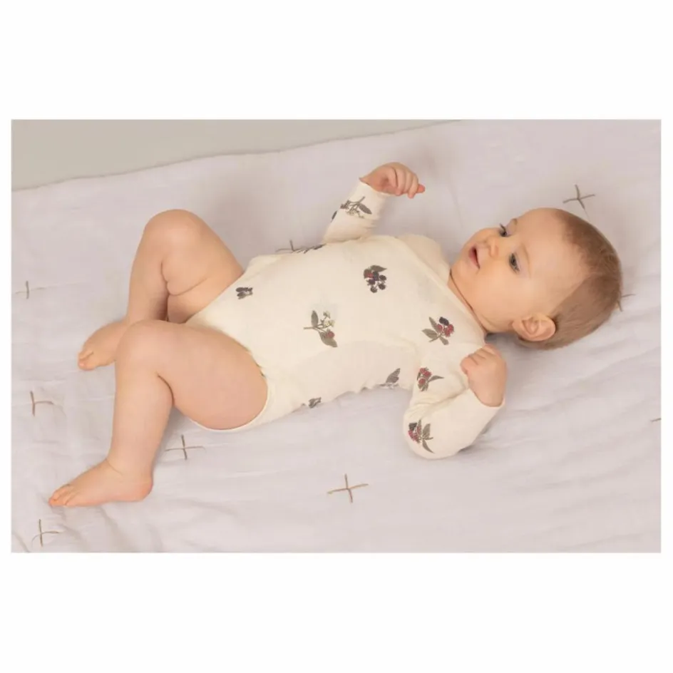 Studio Bohème Bodies, Combinaisons|Bodies, Combinaisons*Body Côtelé Hoho Mûres Coton Bio |