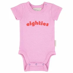 Piupiuchick Body Eighties Coton Bio | Rose