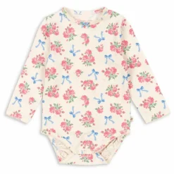 Konges Sløjd Body Fleuri Coton Bio | Ecru